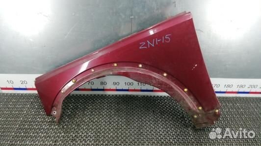 Крыло переднее левое land rover discovery 3 (ZNI15