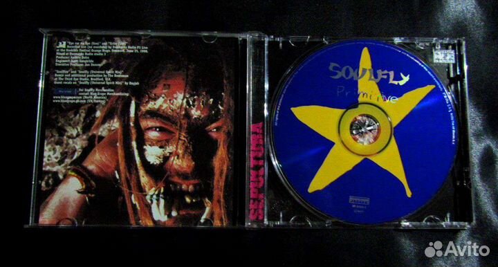 CD диск. Sepultura, Soulfly