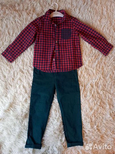 Рубашка и брюки 104 размер