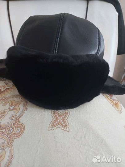 Мужская зимняя шапка ушанка