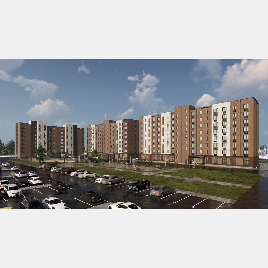1-к. квартира, 28 м², 3/8 эт.