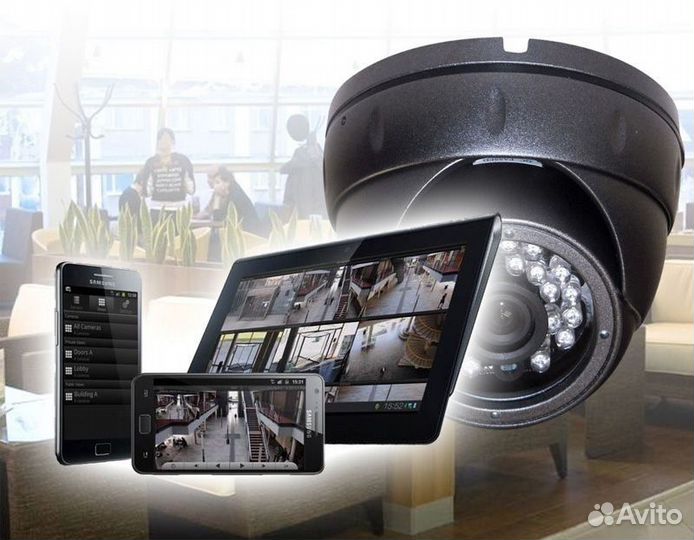 Видеонаблюдение на любой объект