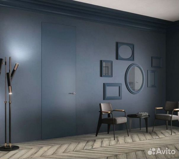 Двери скрытые межкомнатные под отделку