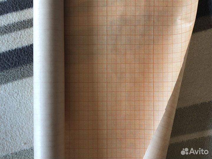 Рулон миллиметровки, обложки