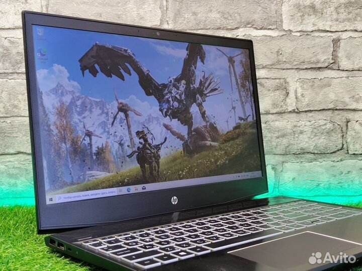 Игровой HP i5-8300Н / GTX 1050TI / RAM 8 / SSD256