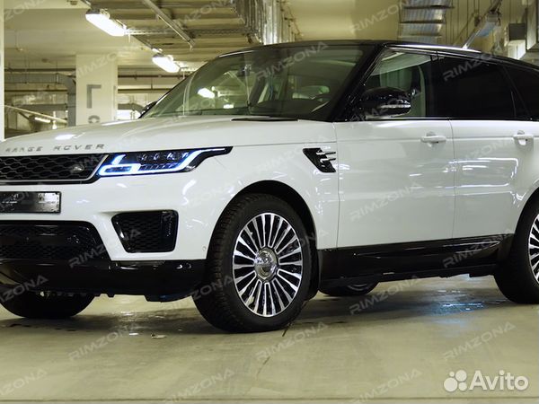 Кованые диски R21 на Range Rover Sport