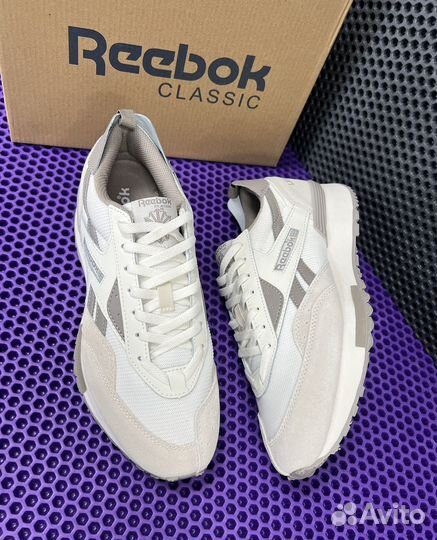 Reebok LX2200 р.41-46 натур замша/кожа