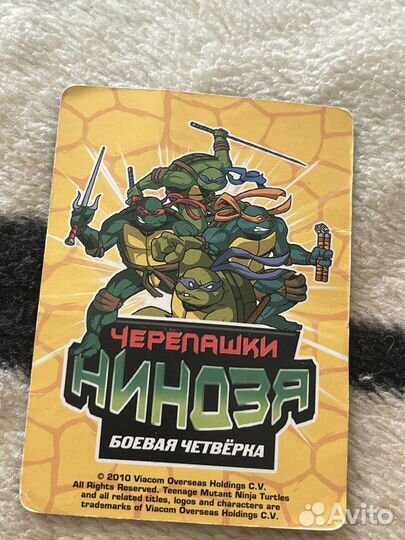 Карточки черепашки ниндзя воины тени