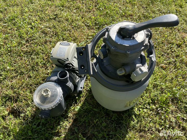 Фильтр + насос intex для бассейна