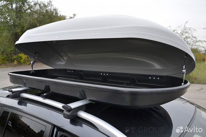 Автобокс багажник на крышу Renault Koleos