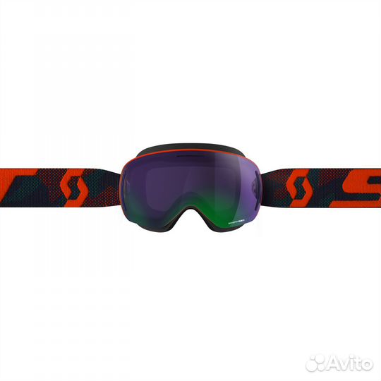 Очки scott LCG Evo Snowcross red blue nights enhan