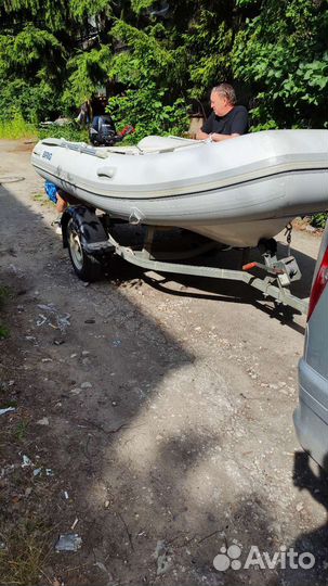 Лодка brig с мотором Suzuki + прицеп