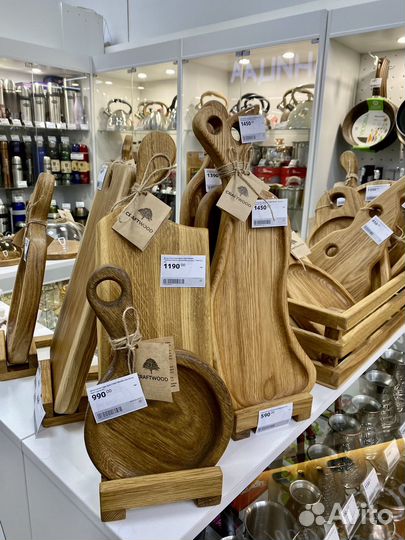 Доска разделочная/сервировочная из Дуба