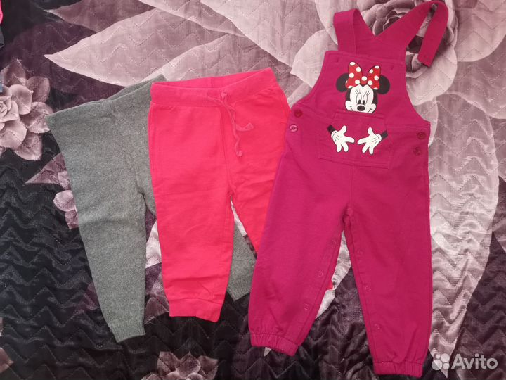 Пакет вещей для девочки 74 / 80 рост