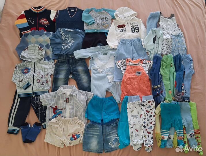 Одежда для мальчика от 3мес до 1 года
