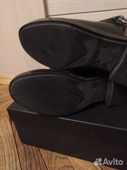 Ботинки сапоги демисезон karl lagerfeld оригинал