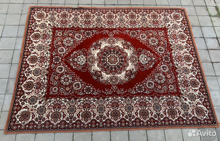 Шерстяной ковёр СССР бу