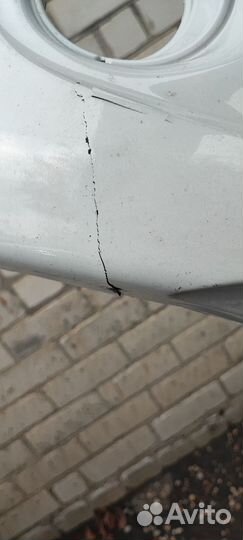 Бампер передний LADA granta белый