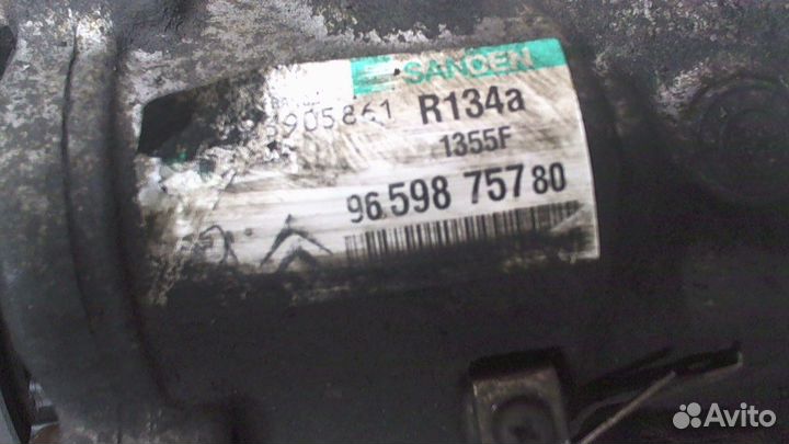 Компрессор кондиционера Peugeot 308, 2008