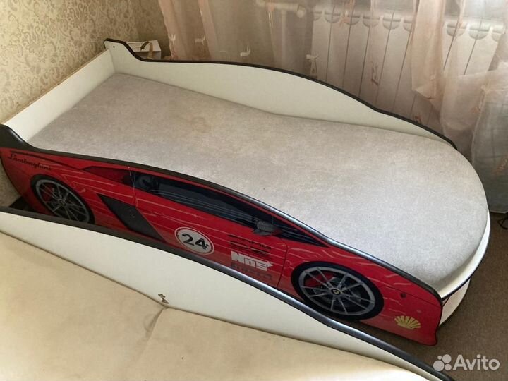 Детские кроватки машинки