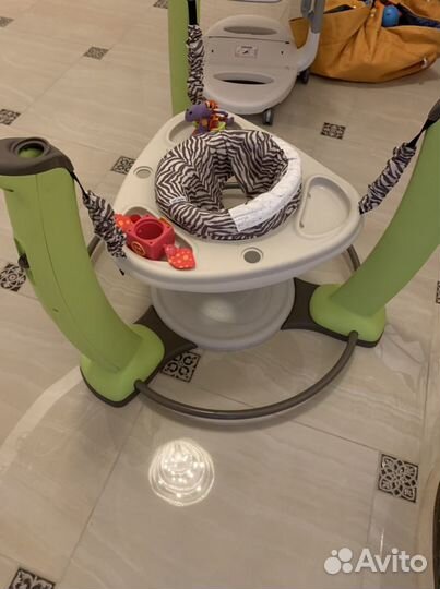 Evenflo jungle quest игровой центр прыгунки