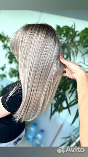 Окрашивание волос. Стрижка