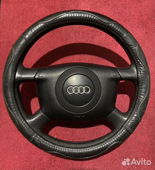 Руль Audi A6 C5 в сборе с Airbag рулевое колесо