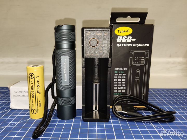 Convoy s21a 5000k Фонарь