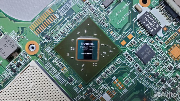 Материнская плата Compaq Presario G60 неисправная