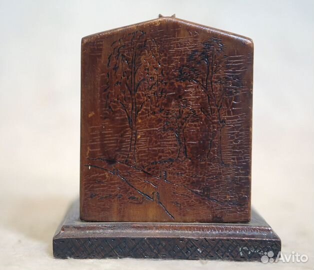 Сигаретница деревянная