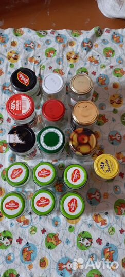 Банки стекло 0,5 с крышками