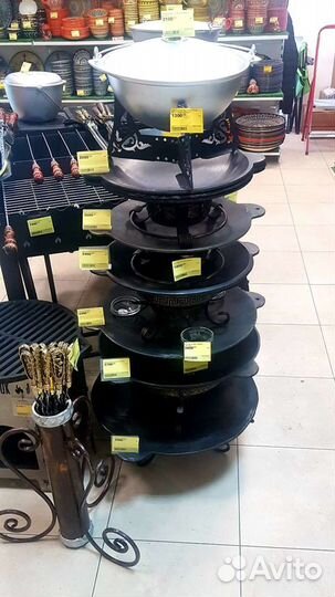 Садж чугунный 55 см