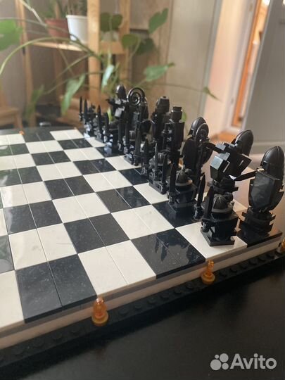 Шахматы гарри поттер lego