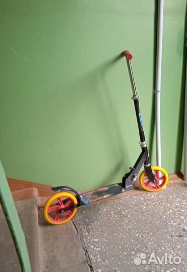 Самокат двухколесный подростковый