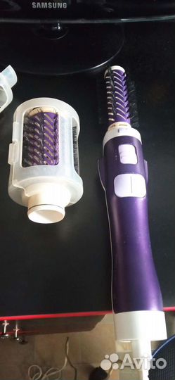 Фен щетка вращающаяся rowenta