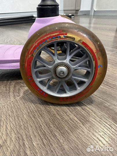 Самокат micro детский трехколесный бу