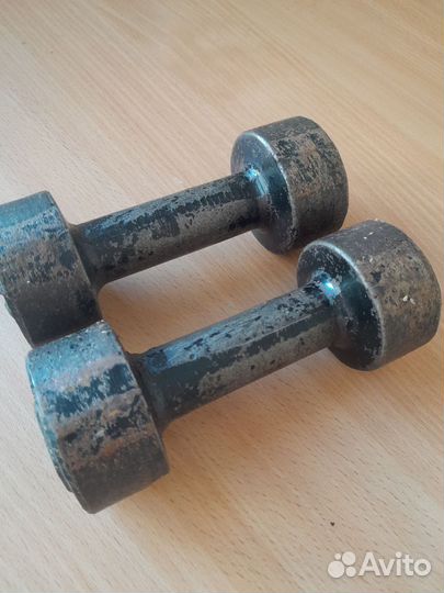 Гантели советские, б/у