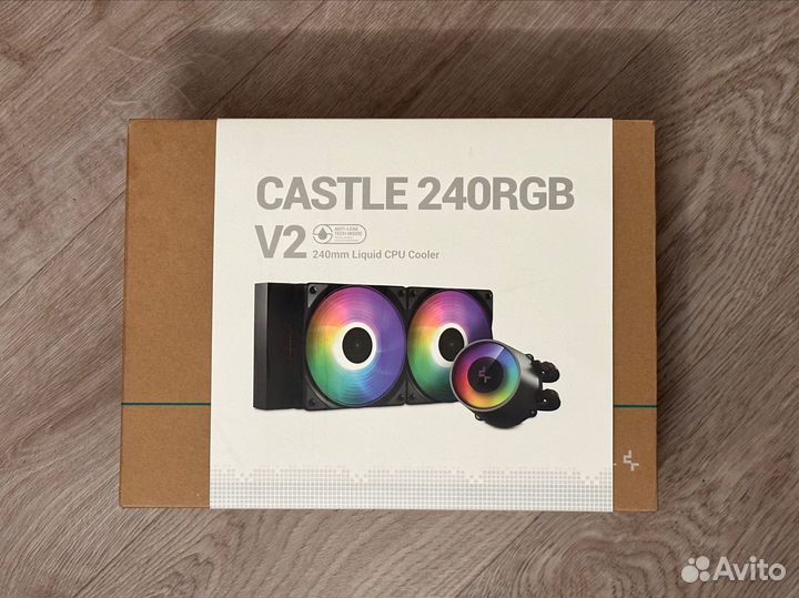 Сво deepcool castle 240 rgb v2 на гарантии