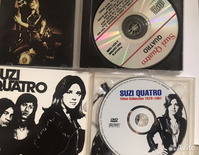 Комплект cd+dvd Suzi Quatro