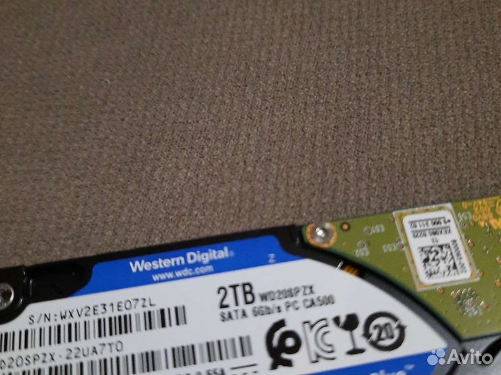 Жесткий диск 2tb на гарантии