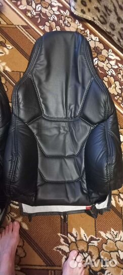 Чехлы экокожа на ваз 2114