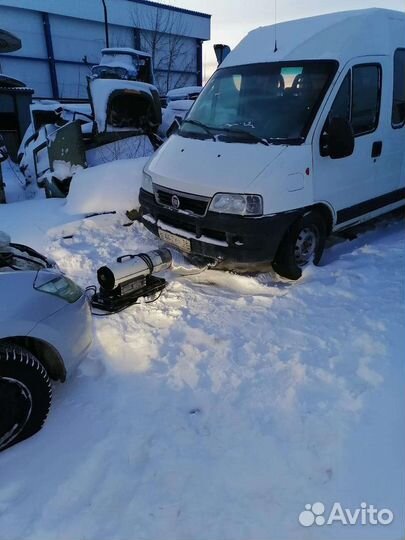 Отогрев авто