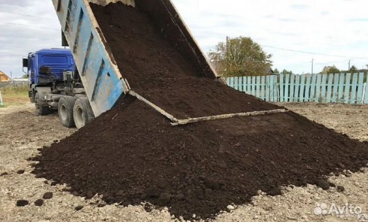 Плодородный грунт навалом