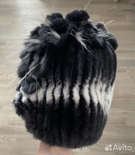 Шапка женская из натурального меха