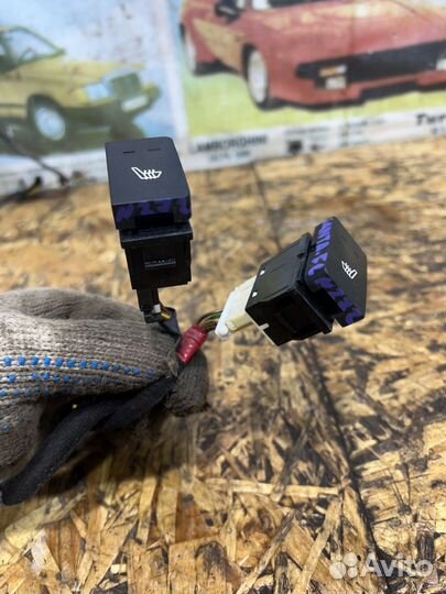 Кнопка обогрева сидений Хендай Санта Фе CM