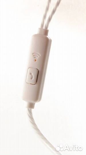 Наушники с микрофоном H05 белые