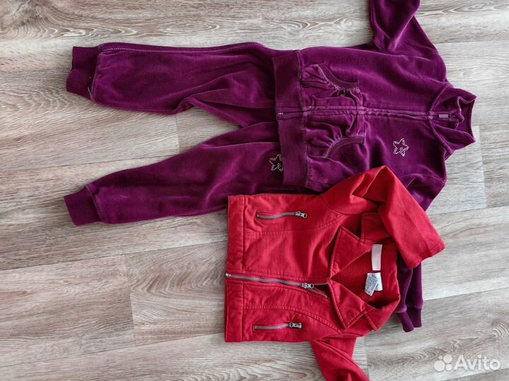 Детские вещи пакетом девочку 86-92