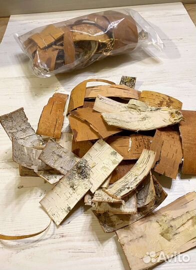 Береста для розжига