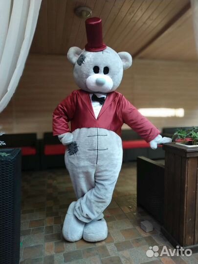 Аниматор, ростовая кукла Мишка, Зебра, миккимаус