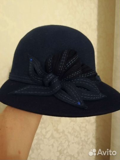 Шляпа фетровая женская